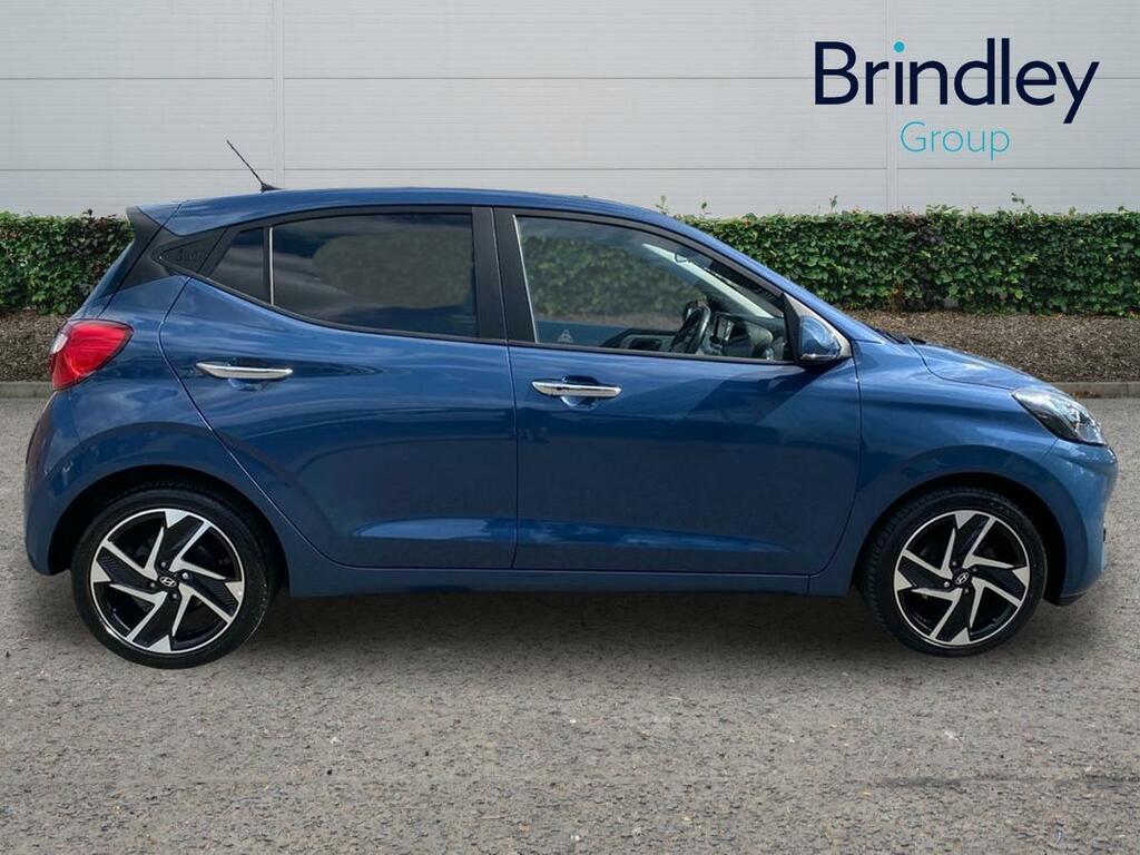 Hyundai I10 1.0 Premium Hatchback Euro 6 S CA25PWZ Blue #6