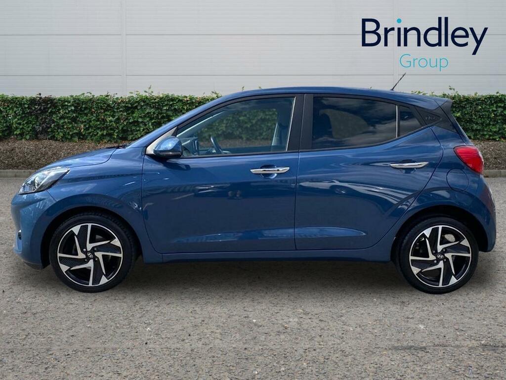 Hyundai I10 1.0 Premium Hatchback Euro 6 S CA25PWZ Blue #5