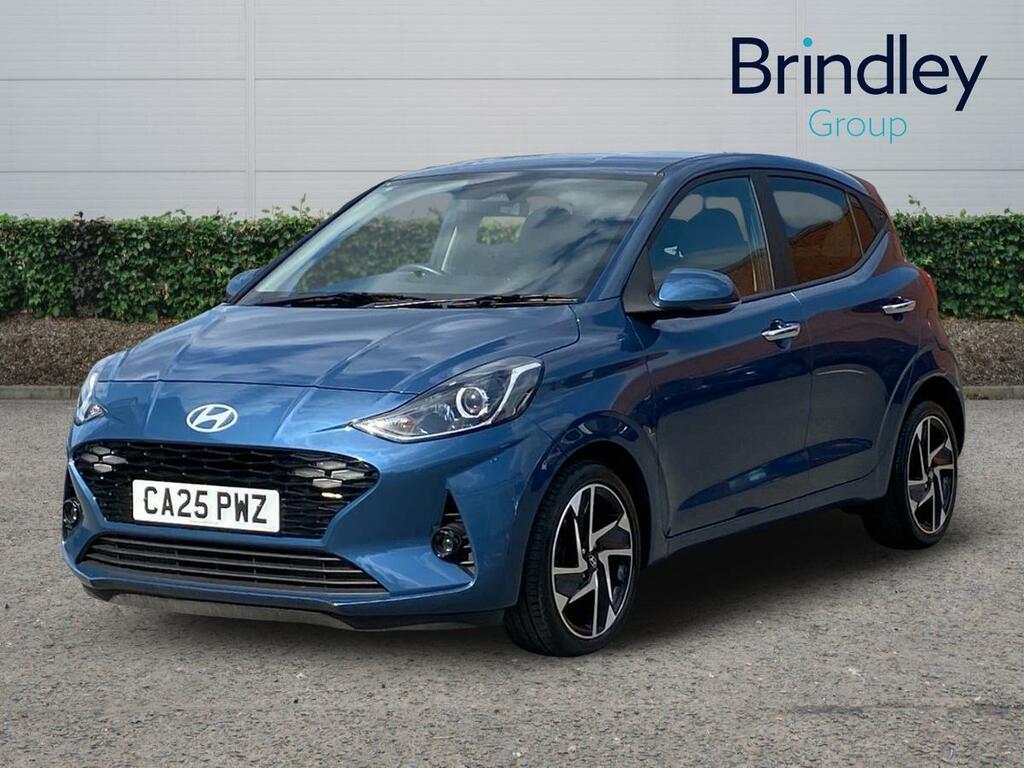 Hyundai I10 1.0 Premium Hatchback Euro 6 S Blue #2