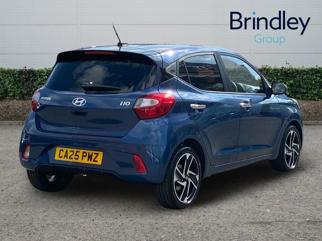 Hyundai I10 1.0 Premium Hatchback Euro 6 S CA25PWZ Blue #4