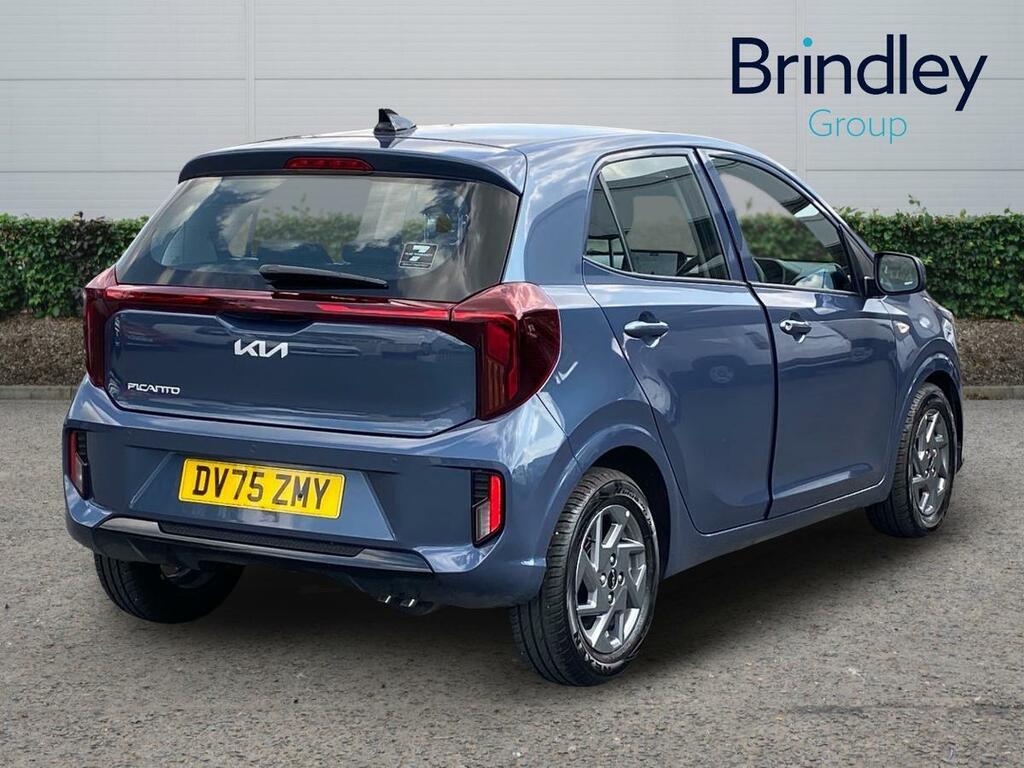 Kia Picanto 1.0 Pure Hatchback Euro 6 Ss DV75ZMY Blue #4
