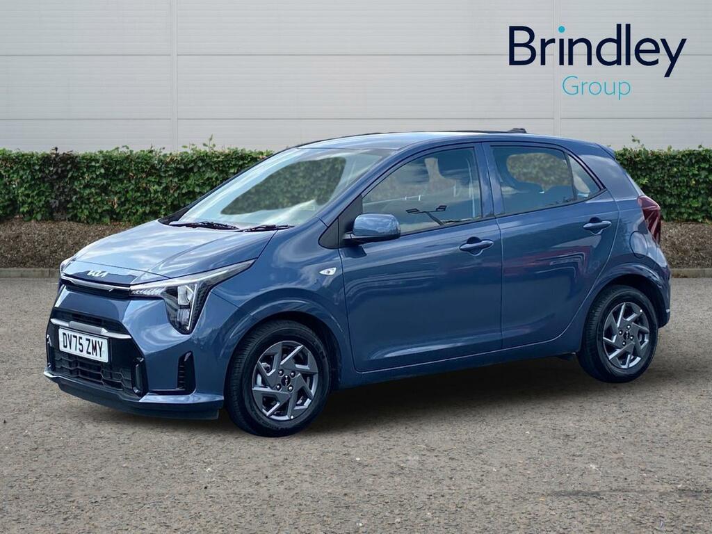 Kia Picanto 1.0 Pure Hatchback Euro 6 Ss Blue #2