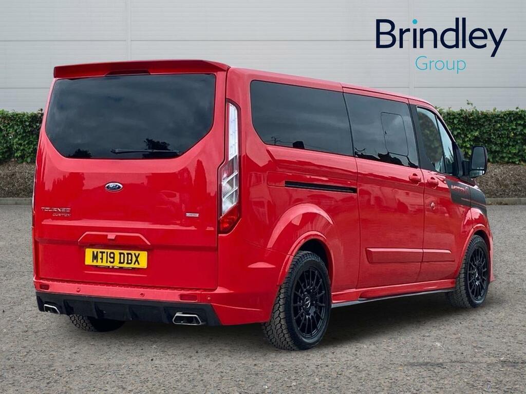 Ford Tourneo Custom 2.0 310 Ecoblue Titanium X Minibus Double Cab Red #5
