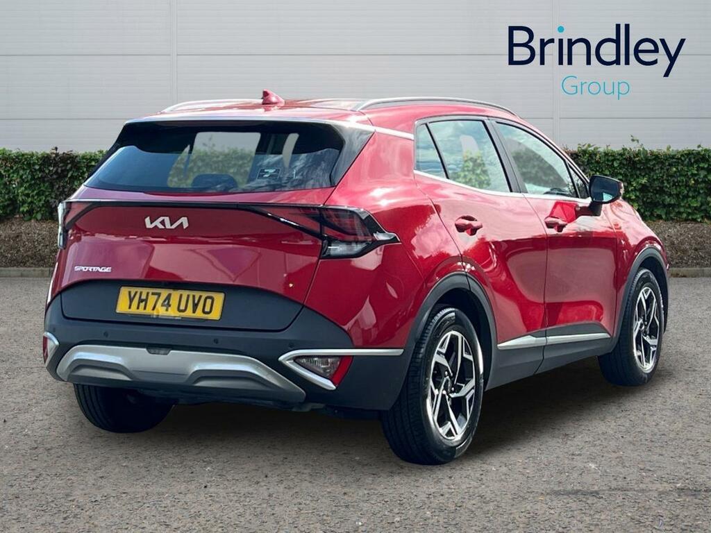 Kia Sportage 1.6 T-gdi Mhev 2 Suv Hybrid Euro Red #4