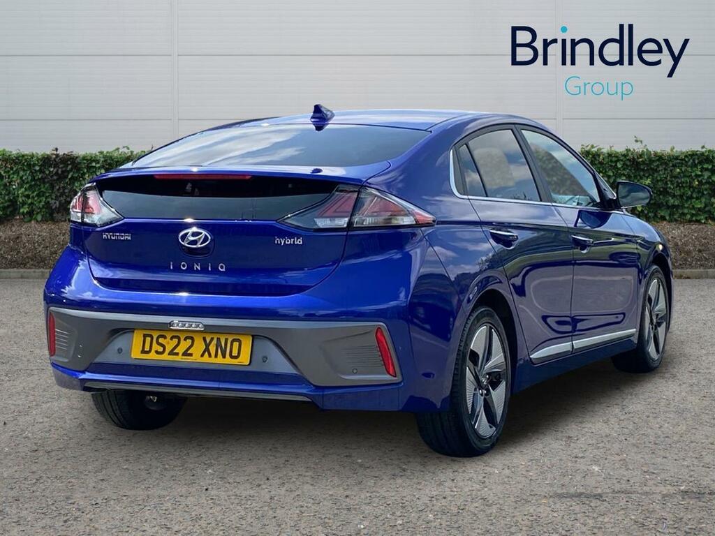 Hyundai Ioniq 1.6 H-gdi Premium Se Hatchback Hybrid D Blue #4