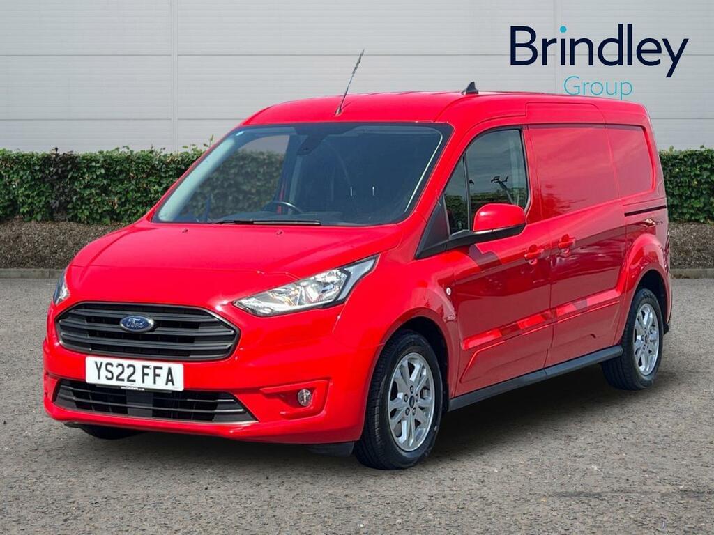 Ford Transit Connect 1.5 250 Ecoblue Limited Panel Van Manua Red #2