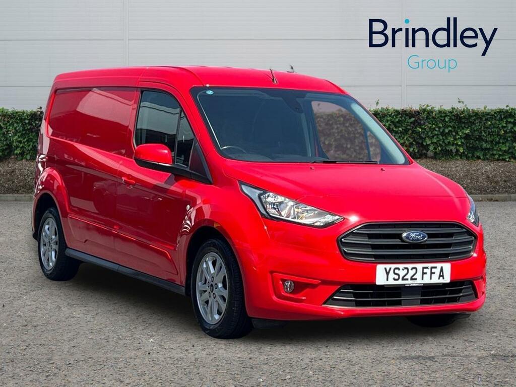 Ford Transit Connect 1.5 250 Ecoblue Limited Panel Van Manua Red