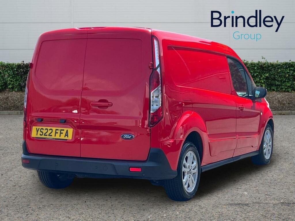 Ford Transit Connect 1.5 250 Ecoblue Limited Panel Van Manua Red #4