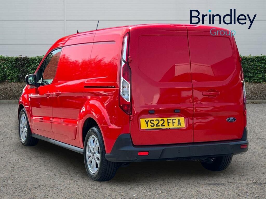 Ford Transit Connect 1.5 250 Ecoblue Limited Panel Van Manua Red #3
