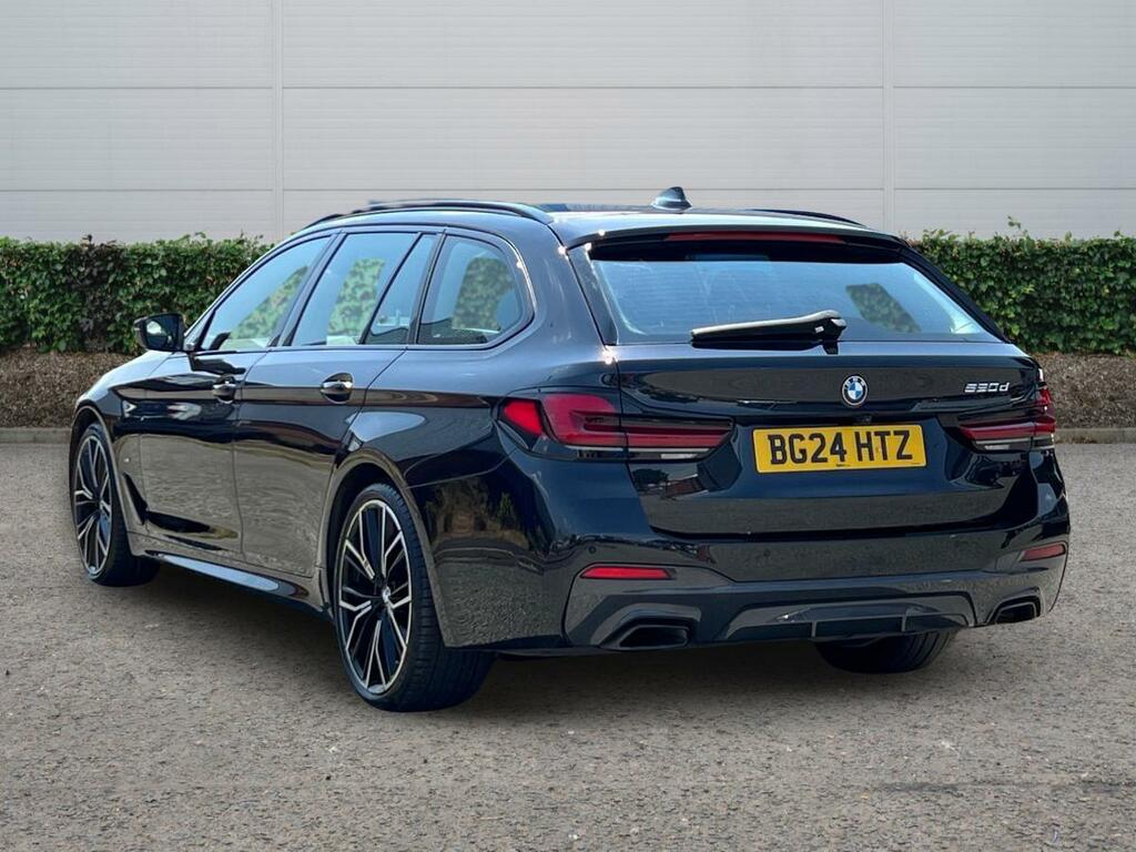BMW 5 Series M Sport Mhev Black #3