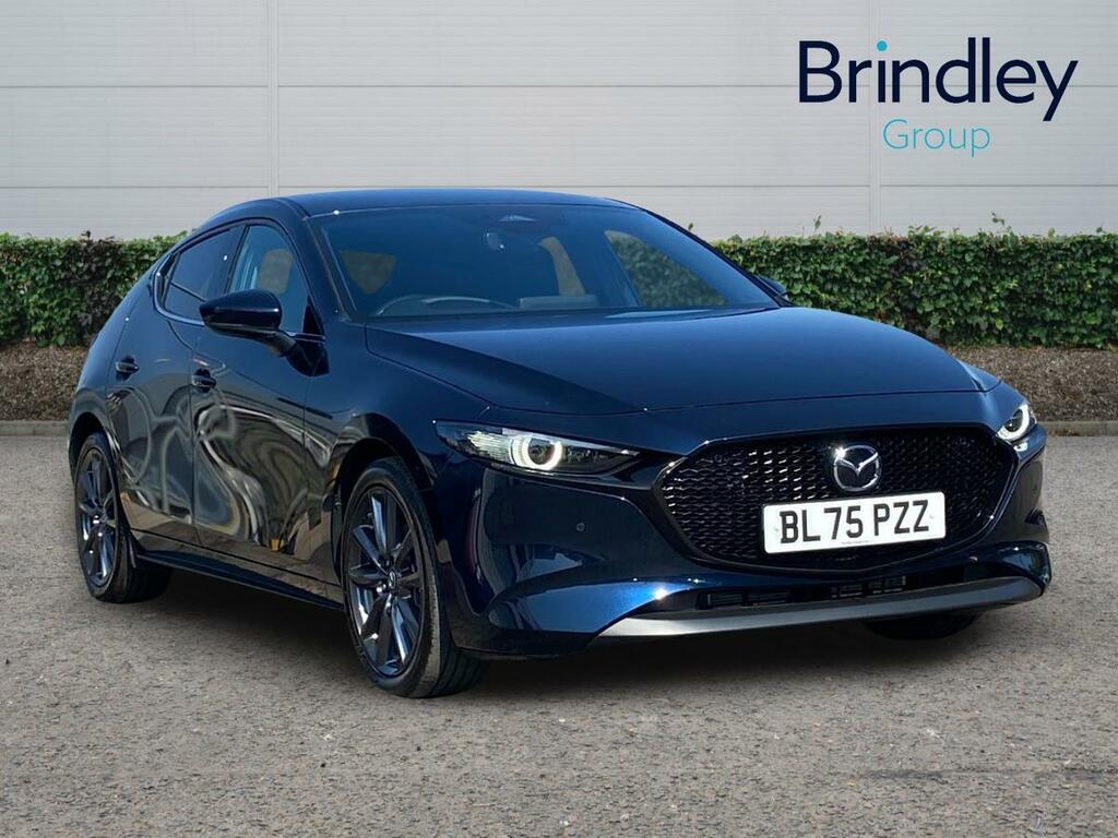 Mazda 3 2.5 E-skyactiv-g Mhev Exclusive-line Hatchback Blue