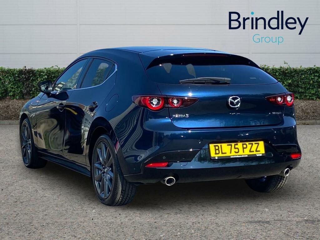 Mazda 3 2.5 E-skyactiv-g Mhev Exclusive-line Hatchback Blue #3