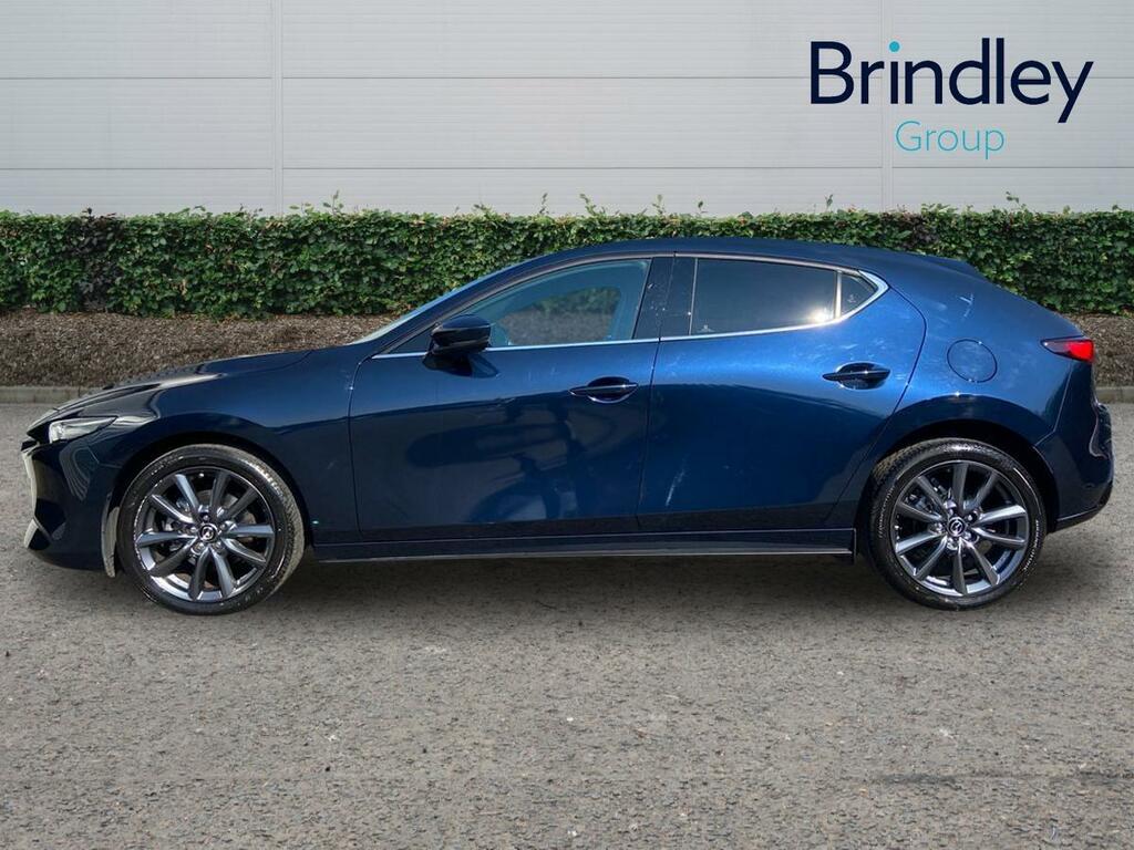 Mazda 3 2.5 E-skyactiv-g Mhev Exclusive-line Hatchback Blue #5