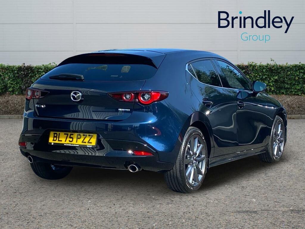 Mazda 3 2.5 E-skyactiv-g Mhev Exclusive-line Hatchback Blue #4