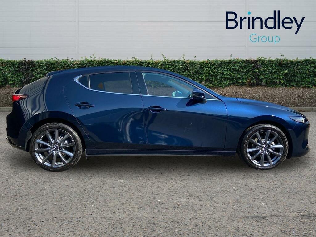 Mazda 3 2.5 E-skyactiv-g Mhev Exclusive-line Hatchback Blue #6