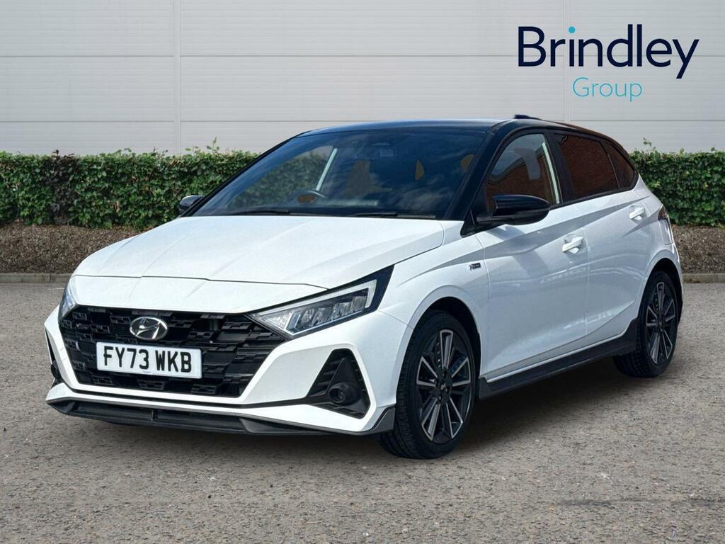 Hyundai I20 1.0 T-gdi Mhev N Line Hatchback Hybrid White #2