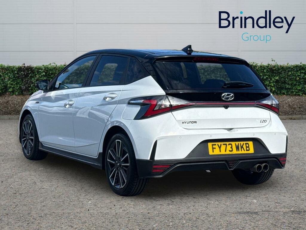 Hyundai I20 1.0 T-gdi Mhev N Line Hatchback Hybrid White #3
