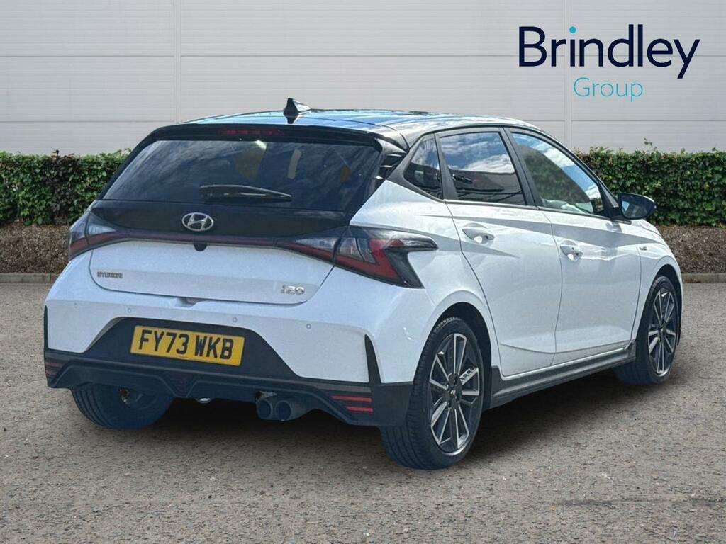 Hyundai I20 1.0 T-gdi Mhev N Line Hatchback Hybrid White #4
