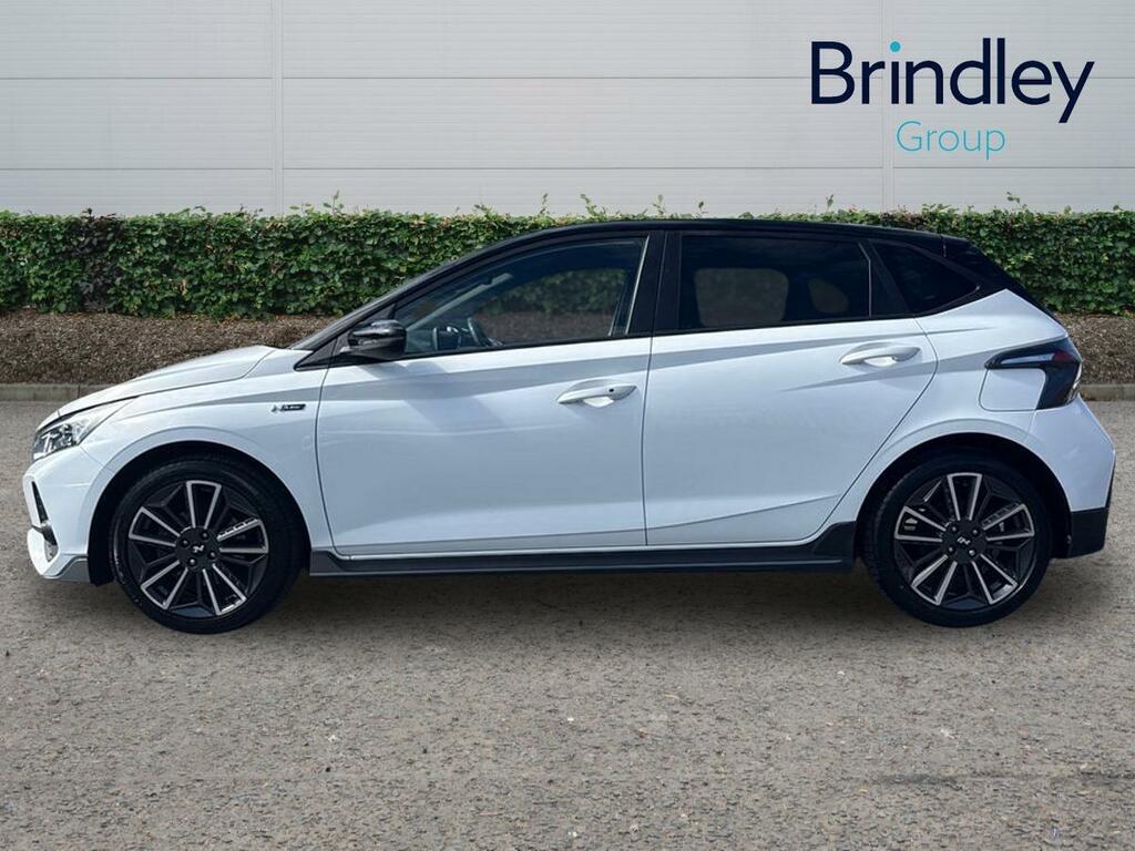 Hyundai I20 1.0 T-gdi Mhev N Line Hatchback Hybrid White #5
