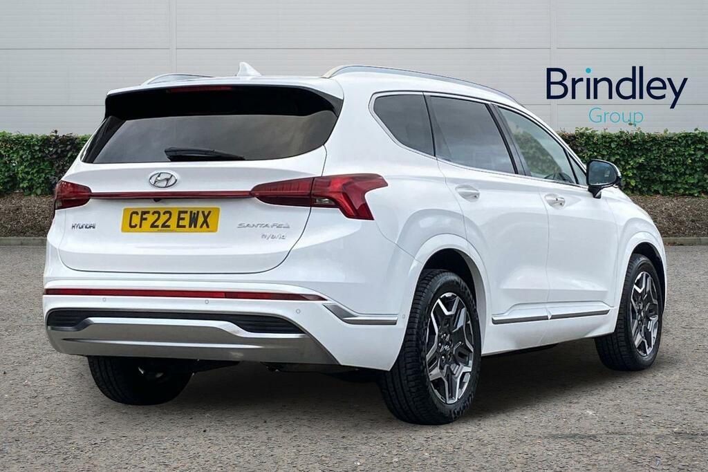 Hyundai Santa Fe 1.6 H T-gdi Ultimate Suv Hybrid Eu White #4