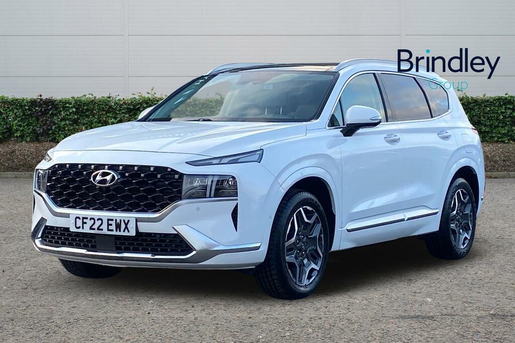 Hyundai Santa Fe 1.6 H T-gdi Ultimate Suv Hybrid Eu White #2