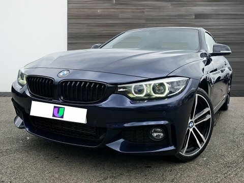 BMW 4 Series Gran Coupe 2.0 420D M LL69GVE Blue #3