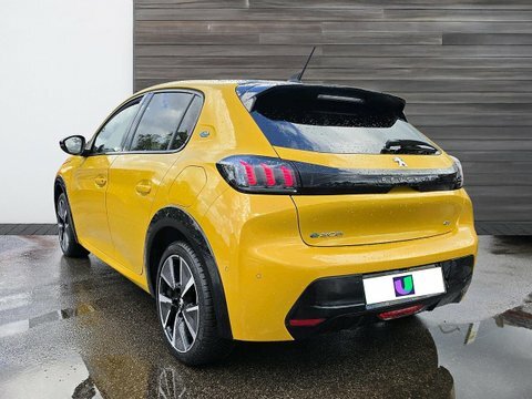 Peugeot e-208 50Kwh Gt Premium Yellow #4
