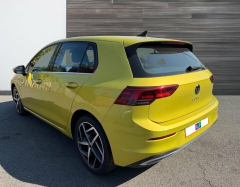 Volkswagen Golf 1.5 Tsi Style Yellow #5