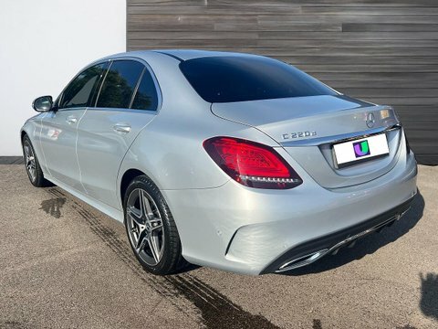Mercedes-Benz C Class 2.0 C220d Amg Silver #4