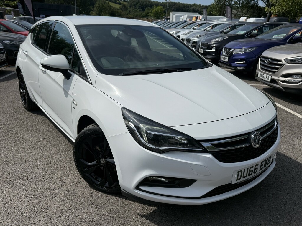 Vauxhall Astra 1.4 I Turbo Sri Nav Ulez DU66EWB White #3