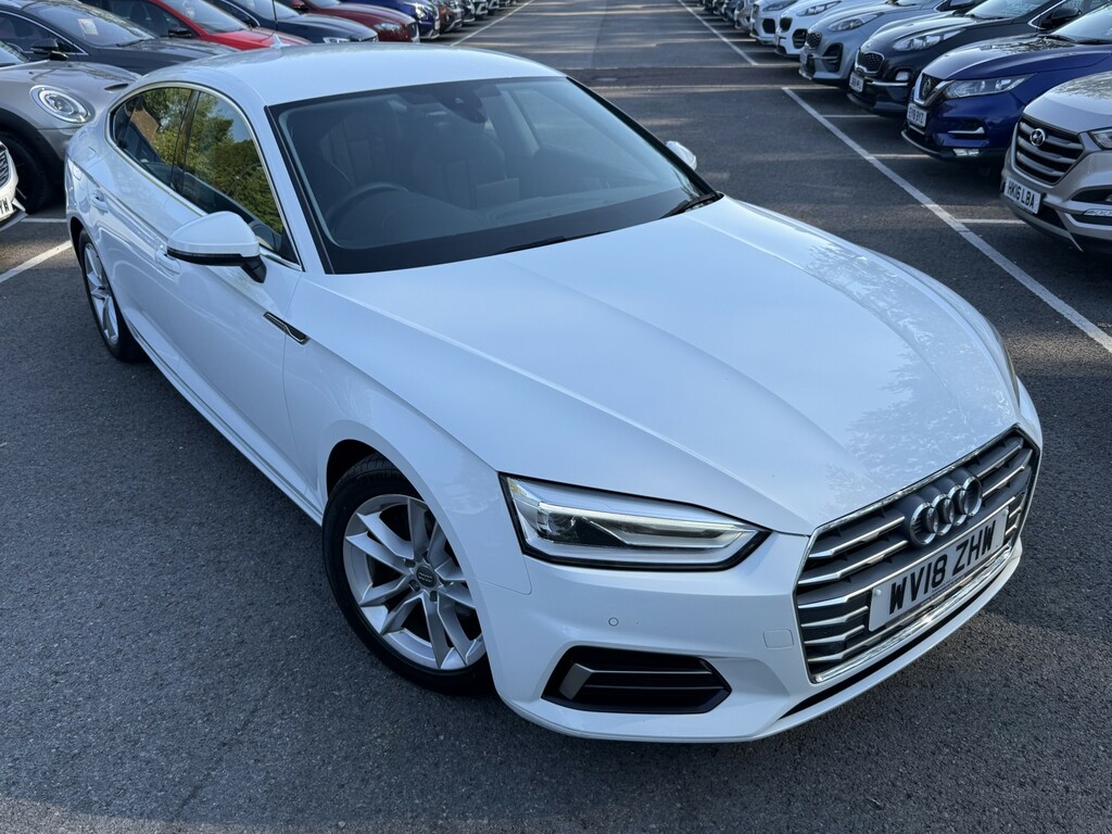 Audi A5 1.4 Tfsi Sport Ulez WV18ZHW White #3