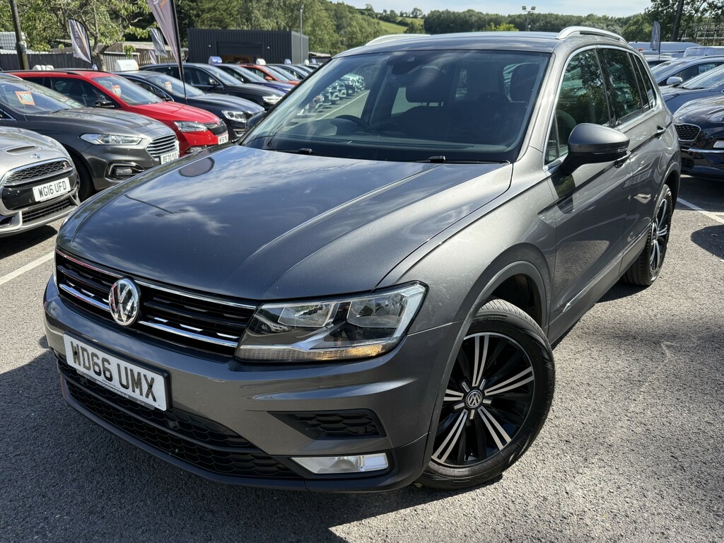 Volkswagen Tiguan 1.4 Tsi Bluemotion Tech Se Navigation Ulez WD66UMX Grey #4