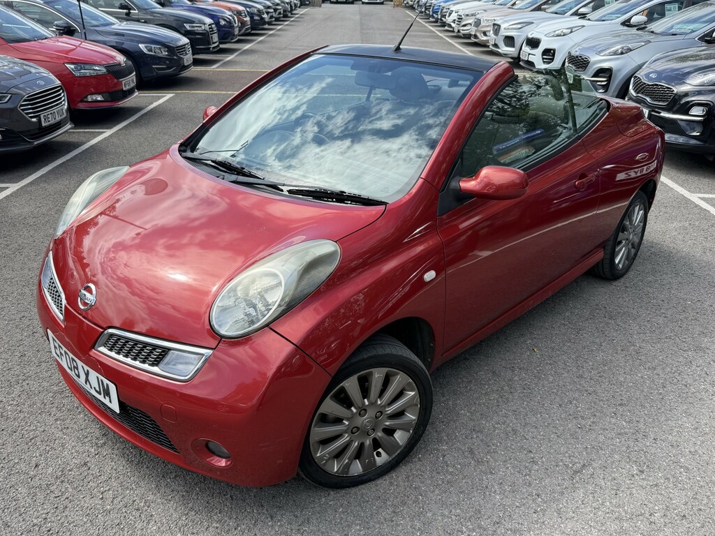 Nissan MICRA C+C 1.6 16V Acenta Ulez Red #4