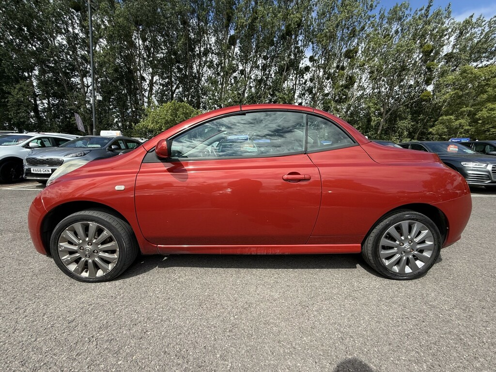 Nissan MICRA C+C 1.6 16V Acenta Ulez Red #6