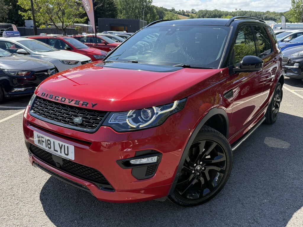Land Rover Discovery Sport 2.0 Sd4 Hse Dynamic Lux Ulez 5 Do WF18LYU Red #4