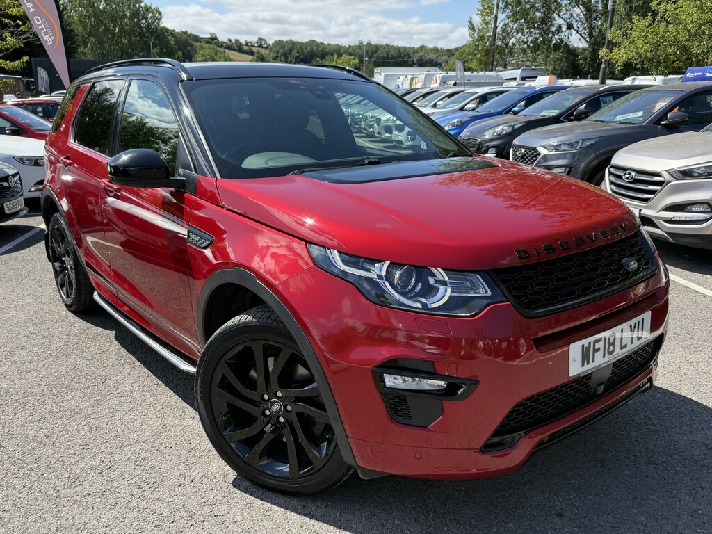 Land Rover Discovery Sport 2.0 Sd4 Hse Dynamic Lux Ulez 5 Do WF18LYU Red #3