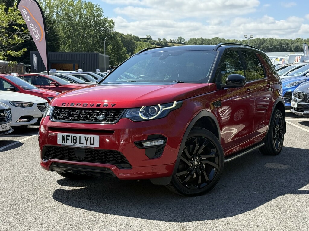 Land Rover Discovery Sport 2.0 Sd4 Hse Dynamic Lux Ulez 5 Do WF18LYU Red #2