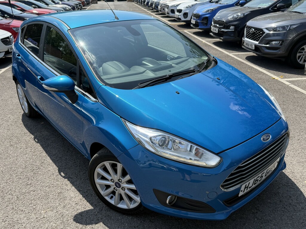 Ford Fiesta 1.0 T Ecoboost Titanium Ulez Blue #3