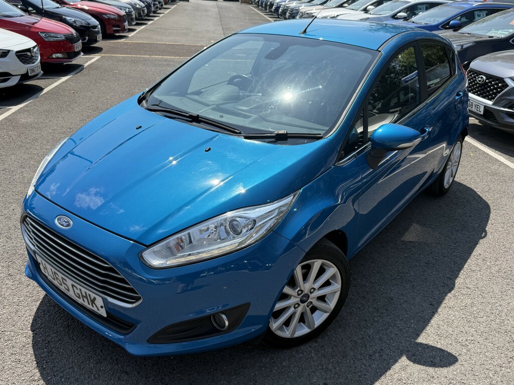 Ford Fiesta 1.0 T Ecoboost Titanium Ulez Blue #4
