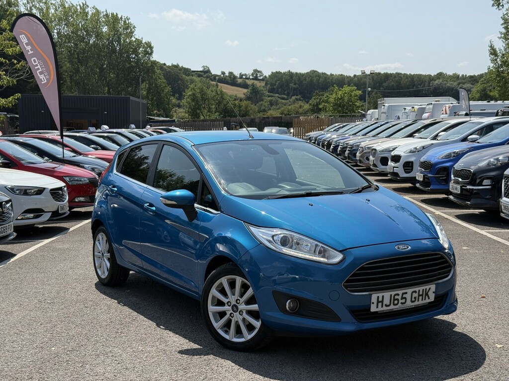 Ford Fiesta 1.0 T Ecoboost Titanium Ulez Blue
