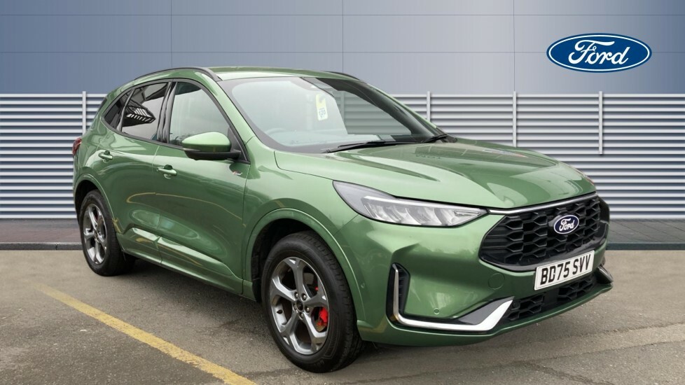 Ford Kuga St-line Green