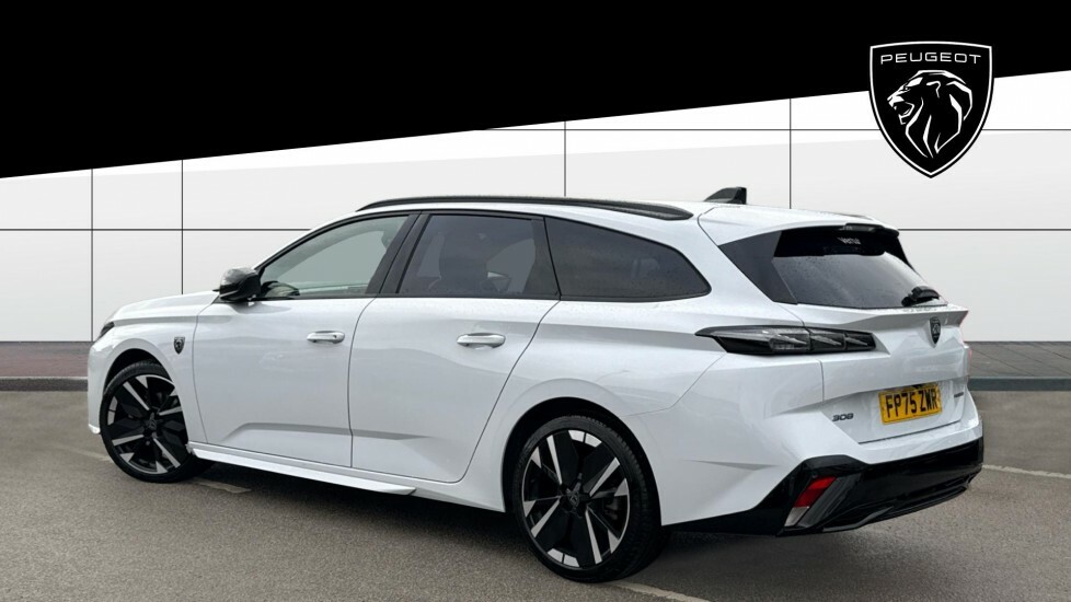 Peugeot 308 Gt White #2