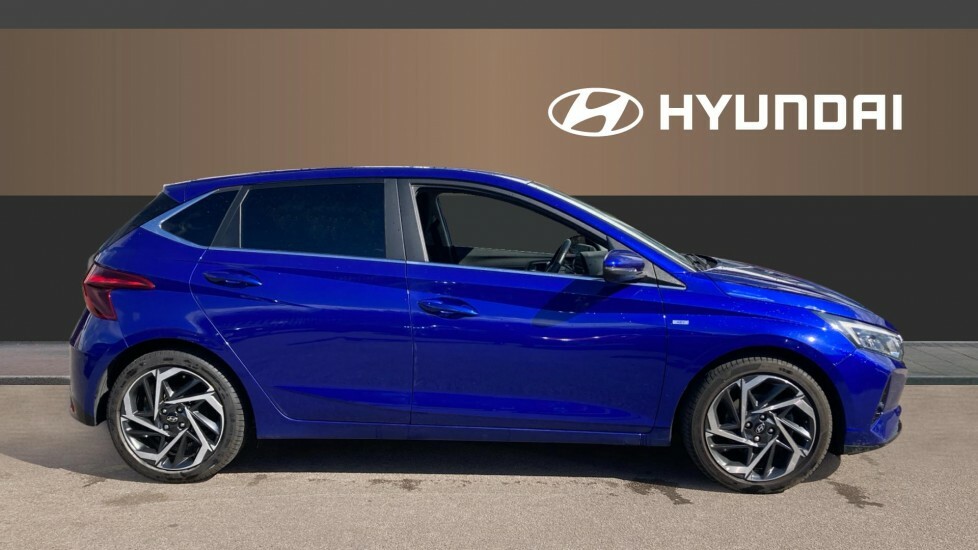 Hyundai I20 Premium Blue #5
