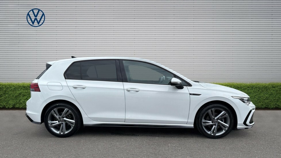 Volkswagen Golf R-line MJ23EOU White #4