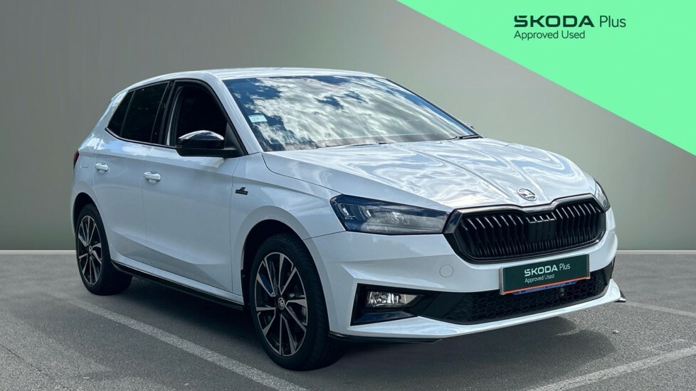 Skoda Fabia Monte Carlo White
