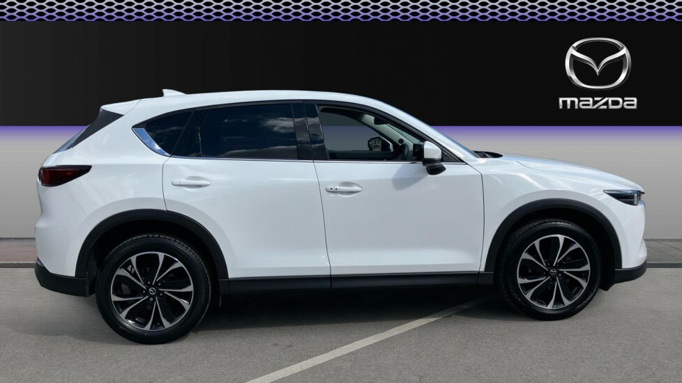 Mazda CX-5 Sport White #5