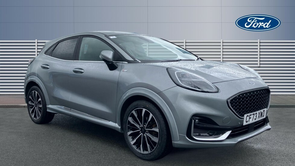 Ford Puma St-line Vignale Silver