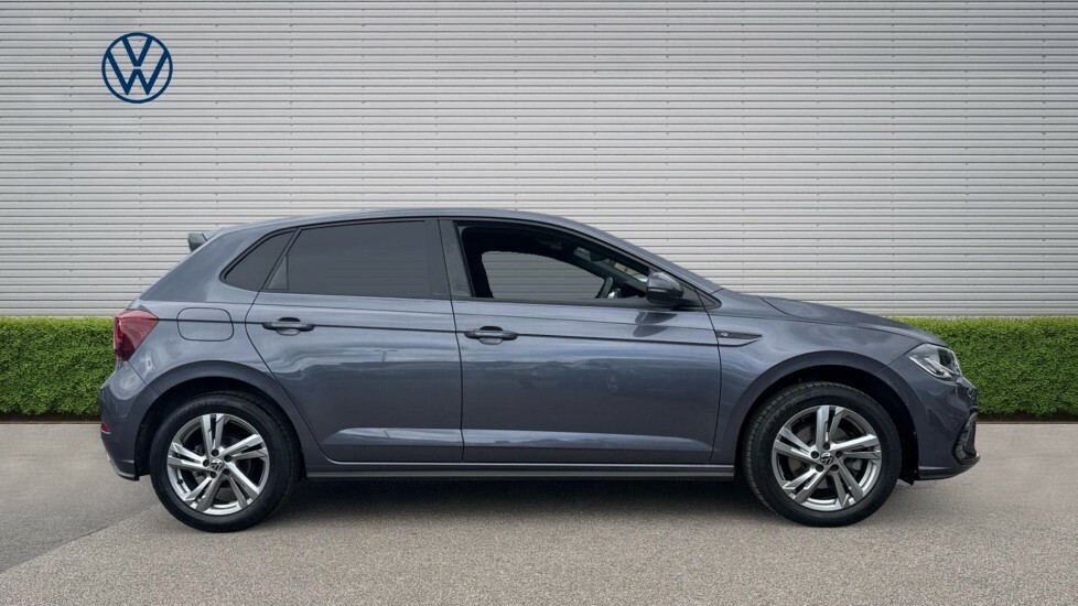 Volkswagen Polo R-line FV73AYM Grey #4