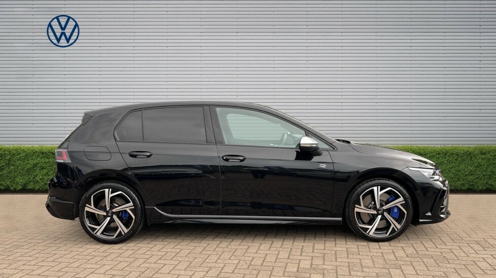 Volkswagen Golf R Black #4