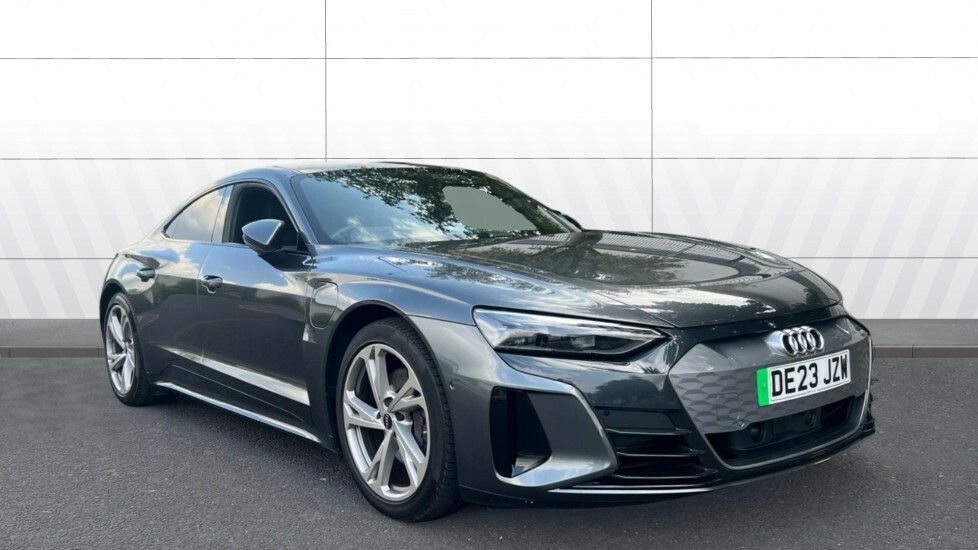 Audi E Tron GT Saloon Grey